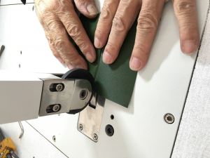 Machine de cachetage ultrasonique non tissée de tissu