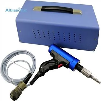 Machine de soudage d’étanchéité de rivetage à ultrasons portative