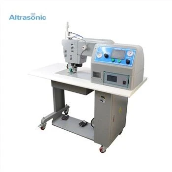 Haute performance d’étanchéité Équipement productif Machine à coudre de soudage par ultrasons Fusion rotative pour tissus non tissés